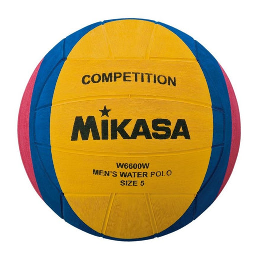 MIKASA Competition & Training - Mens Water Polo Ball - W6600W - Size 5