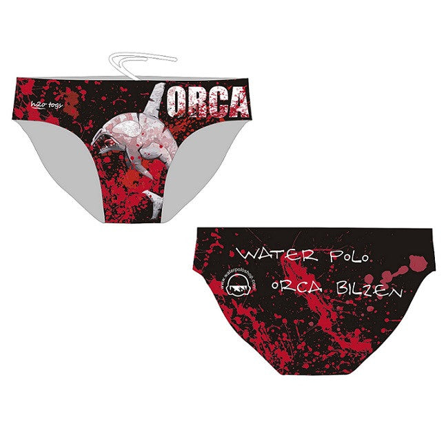 Waterpoloshop - SHOALO Customised - Orca Bilzen (VZW) Mens Water Polo Suits