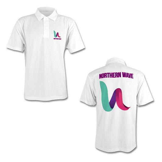 SHOALO Customised - Northern Wave Unisex Polo Shirt
