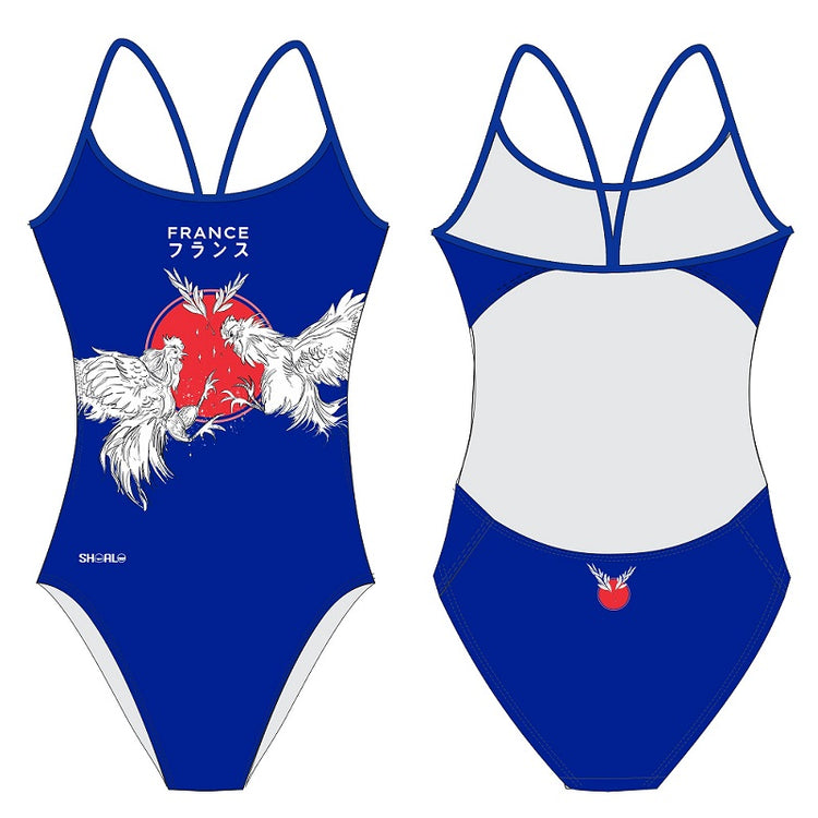 SHOALO Customised - Paris-Aquatique (Diving) Womens Openback Suits