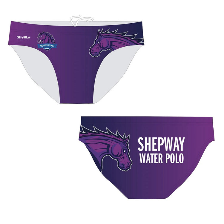 SHOALO Customised - Shepway (Purple) Mens Water Polo Suits