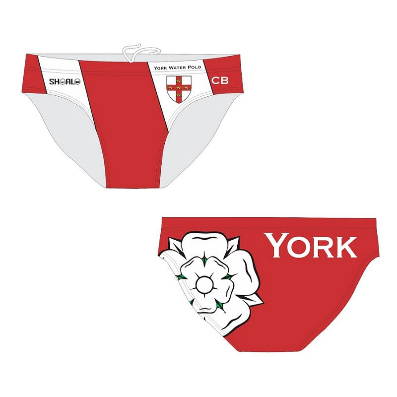 SHOALO Customised - City Of York Mens Water Polo Suits