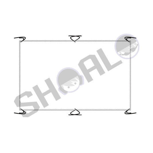SHOALO Custom Design - Team Banner / Flag 159cm x 100cm