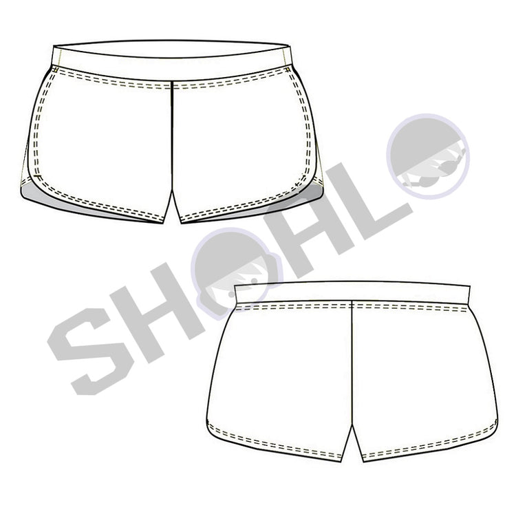 SHOALO Custom Design - Female Poolside / Deck Shorts