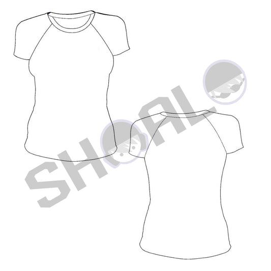 SHOALO Custom Design - Female MESH Sublimation T-Shirt