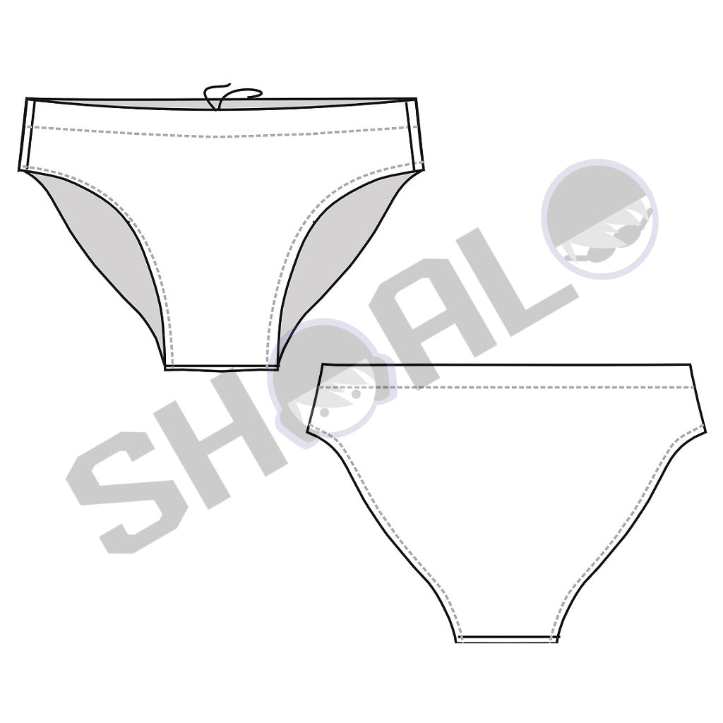 SHOALO Custom Design - Mens Swim Brief / Trunks