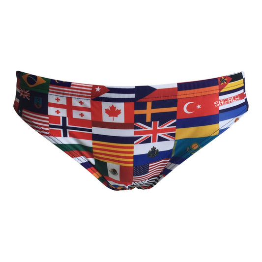 .IN_STK - SHOALO International Flags - Mens Suit - Water Polo