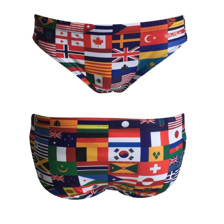 SHOALO International Flags - Mens Suit - Water Polo
