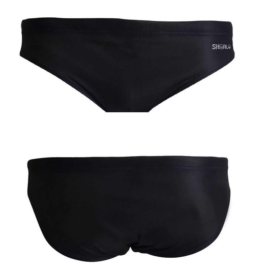 .IN_STK - SHOALO Solid - Mens Suit - Water Polo - Black