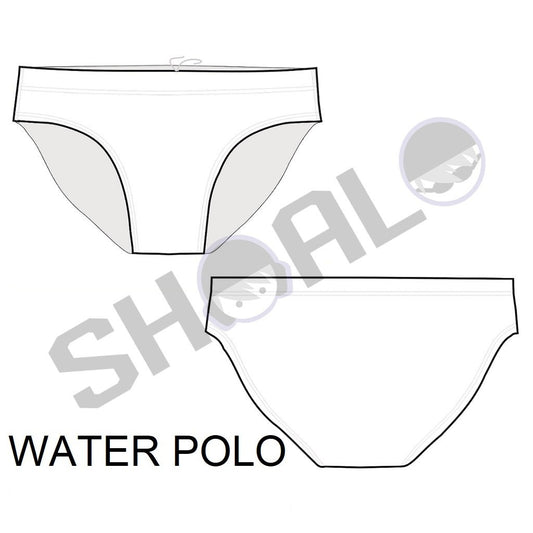 SHOALO Custom Design - Mens Water Polo Swimsuits / Trunks