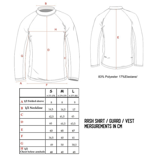 SHOALO Custom Design - Unisex Sublimation Rash Shirt / Guard / Vest