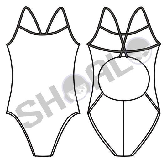 SHOALO Custom Design - Womens W2 Skinback Swimsuit