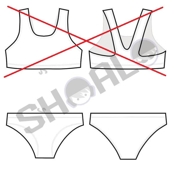 SHOALO Custom Design - Womens W5 Tank Bikini Swimsuit / Tankini