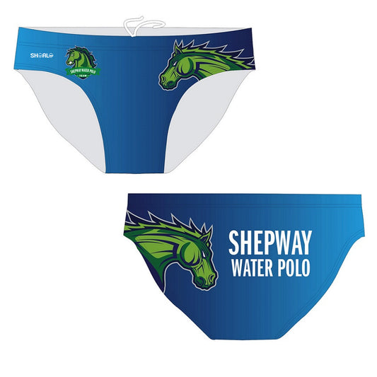 SHOALO Customised - Shepway (Blue) Mens Water Polo Suits