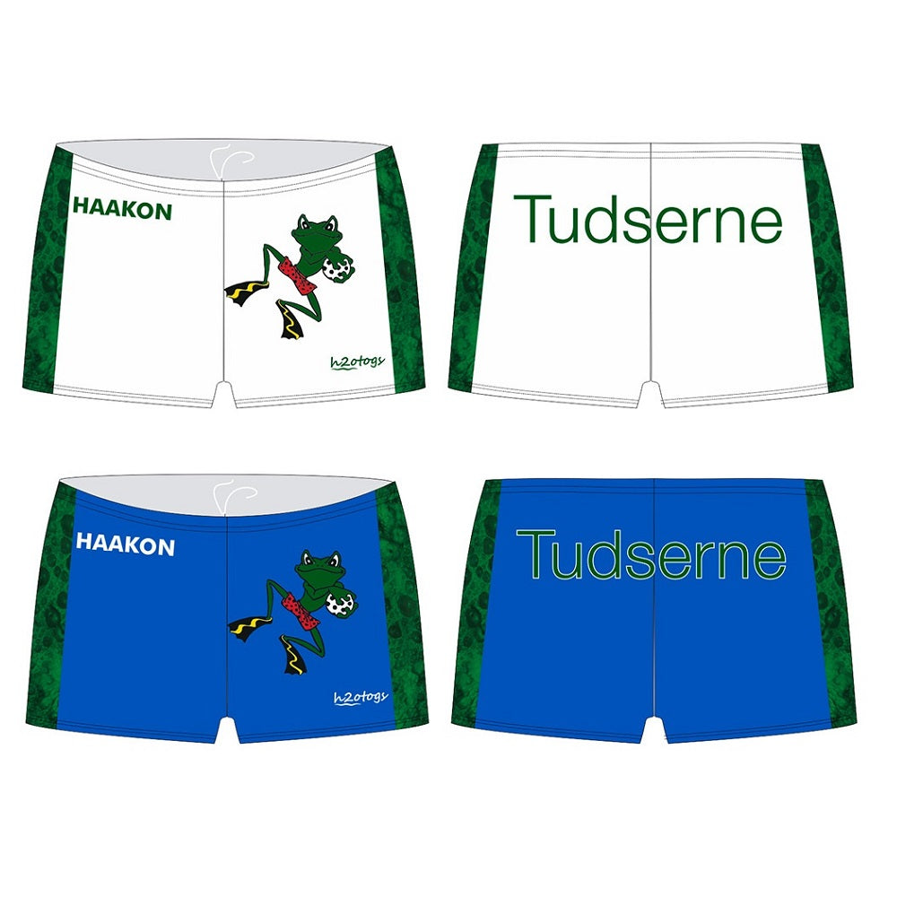 SHOALO Customised - Tudserne UWR Mens BOXER Aquashorts (M24)