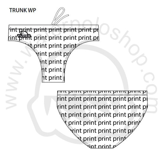 TURBO Customised WP Mens Water Polo Suits