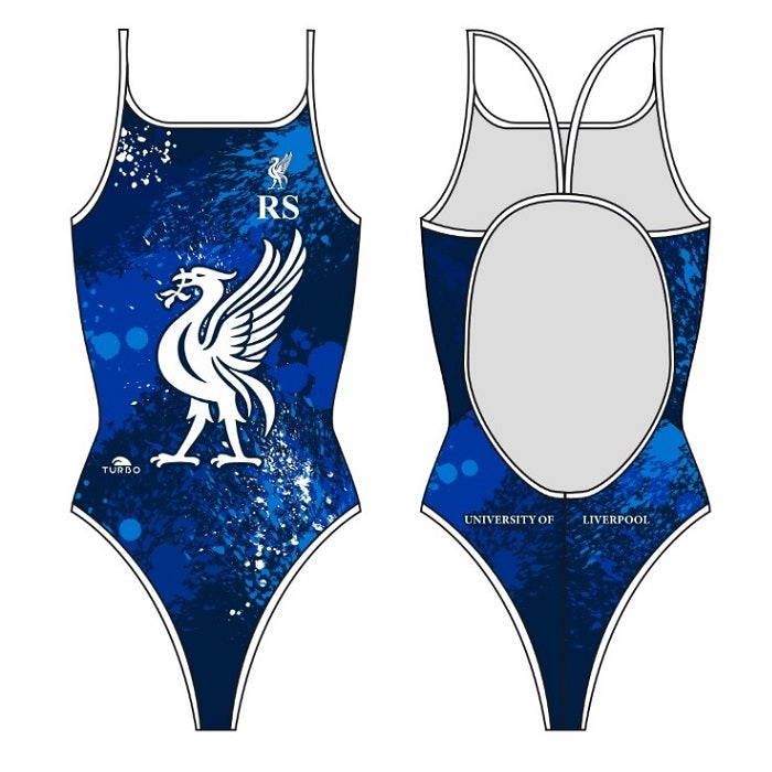 TURBO Customised - Liverpool Uni Womens Thinstrap Swimsuits