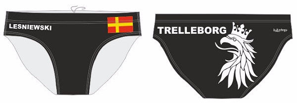 SHOALO Customised - Trelleborg UWR Mens Water Polo Suits + NAME