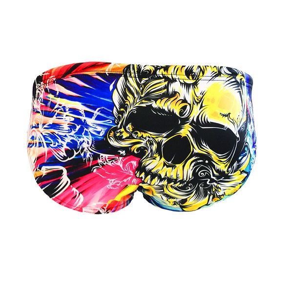 TURBO Skull Hibiscus - 730567-0006 - Mens Suit - Water Polo