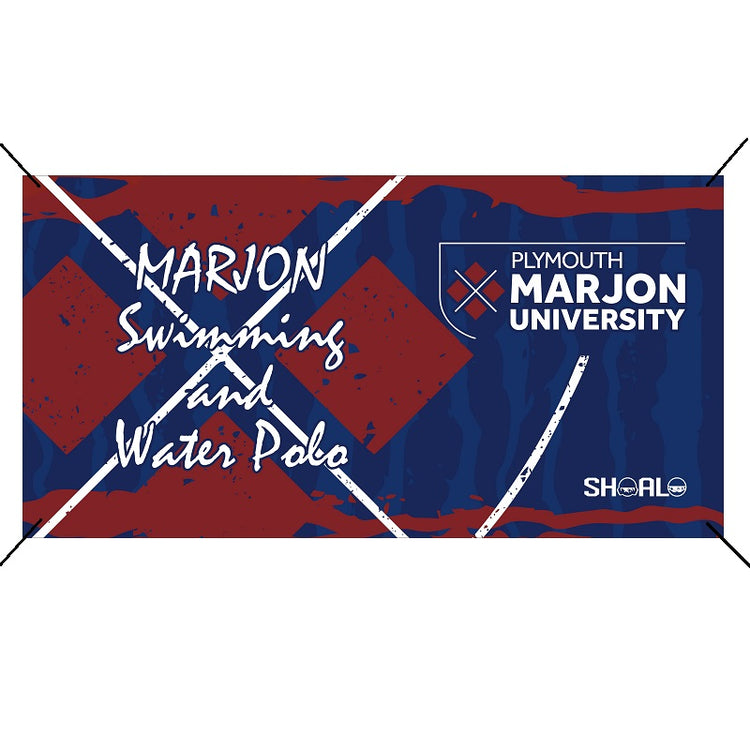 SHOALO Customised - Marjon Uni Team Banner / Flag 159cm x 100cm