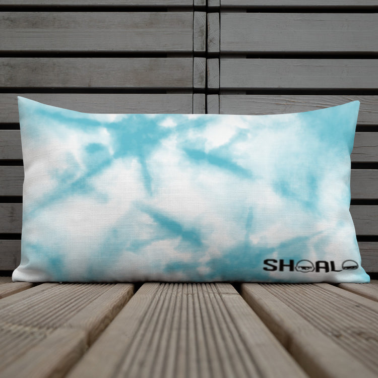 SHOALO Swim Shoot Score - Tie Dye Premium Cushion / Pillow