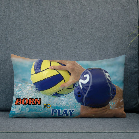 SHOALO Born To Play - Premium Cushion / Pillow