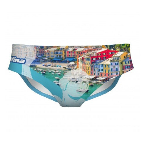 DELFINA Portofino - Mens Suit - Water Polo - Front