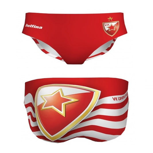 DELFINA Serbia Red Star - Mens Suit - Water Polo