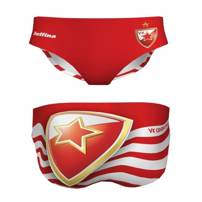 DELFINA Serbia Red Star - Mens Suit - Water Polo