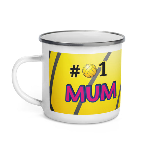 SHOALO Number One Mum - Enamel Mug