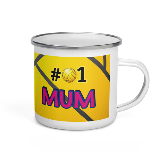 SHOALO Number One Mum - Enamel Mug