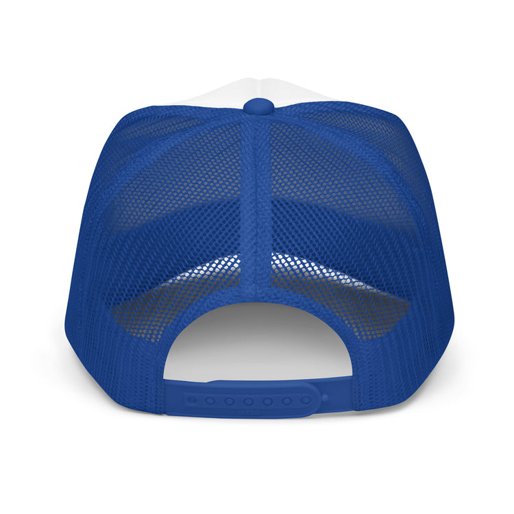 SHOALO Logo Waves - Foam Mesh Trucker Baseball Cap (Snapback)