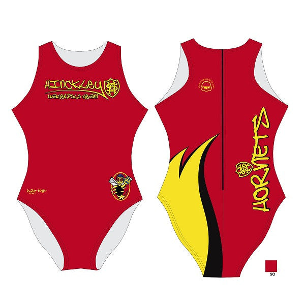 Waterpoloshop - SHOALO Customised - Hinckley Hornets Womens Water Polo Suits