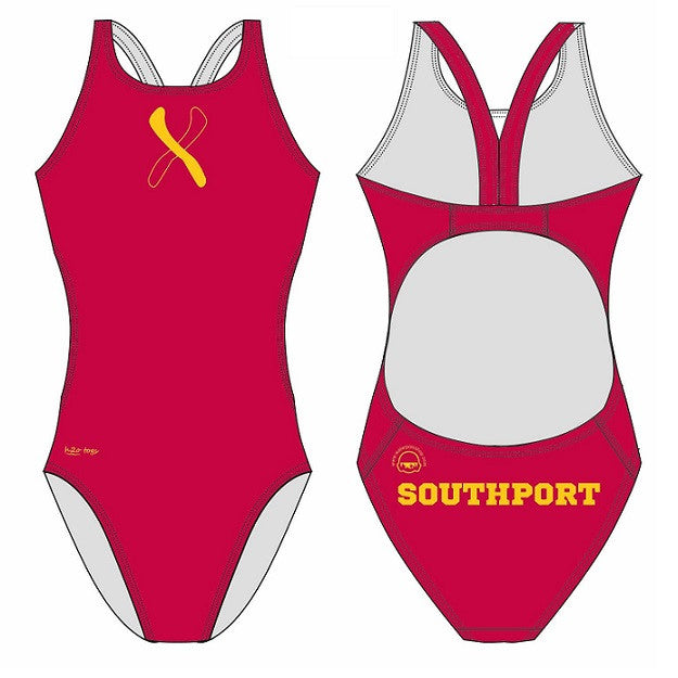Waterpoloshop - H2OTOGS Customised - Southport UWH Womens Bladeback Suits