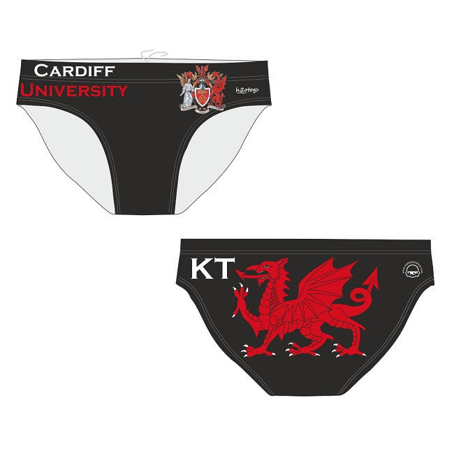 Waterpoloshop - SHOALO Customised - Cardiff Uni Mens Water Polo Suits + INITIALS