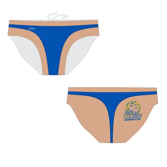 SHOALO Customised - Dubai Camels (Thong) Mens Water Polo Suits