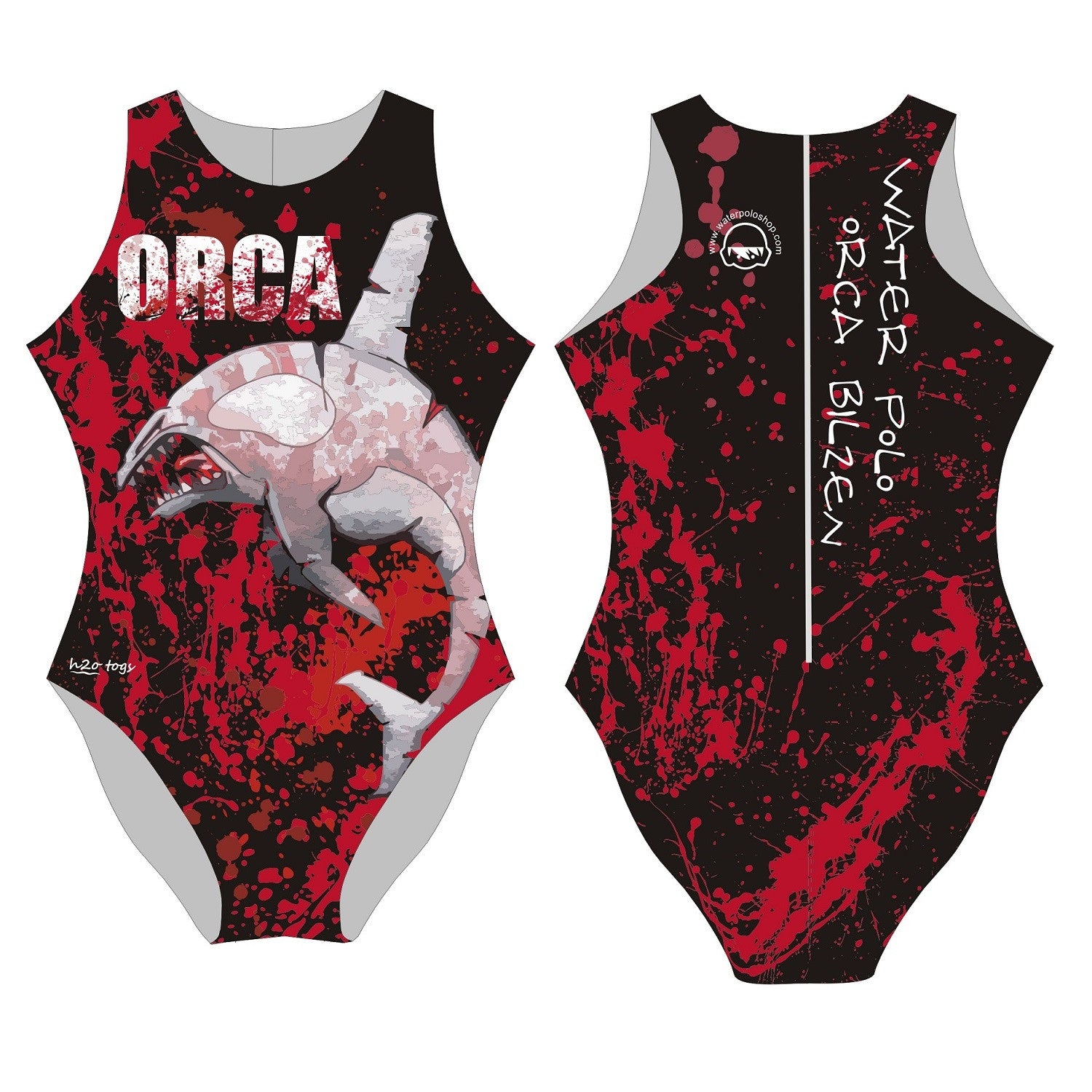 SHOALO Customised - Orca Bilzen (VZW) Womens Water Polo Suits