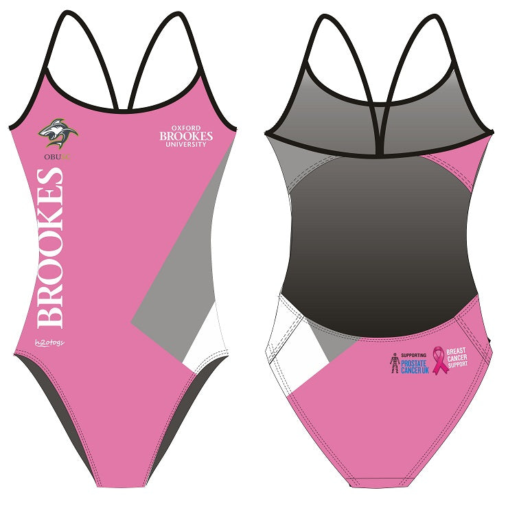 H2OTOGS Customised - Oxford Brookes Womens Openback Suits