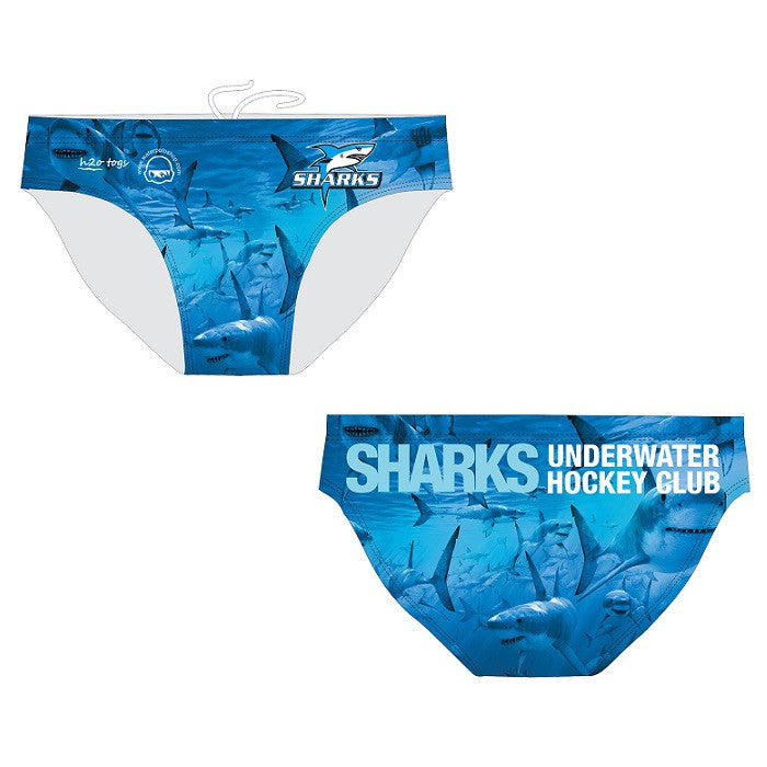 SHOALO Customised Pakuranga Sharks UWH Mens Water Polo Suits
