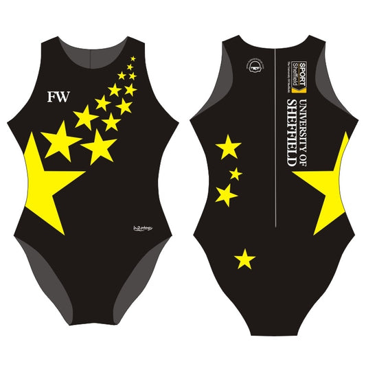 H2OTOGS Customised - Sheffield Uni Womens Water Polo / Zipped Back Suits