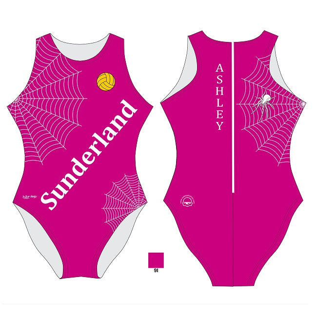 Waterpoloshop - H2OTOGS Customised - Sunderland Womens Water Polo Suits