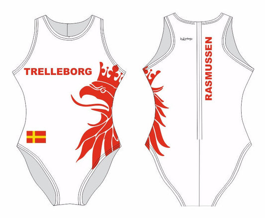 H2OTOGS Customised - Trelleborg UWR Womens Water Polo Suits + NAME