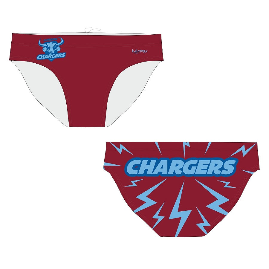 H2OTOGS Customised - London Chargers Rugby League Mens Water Polo Suits