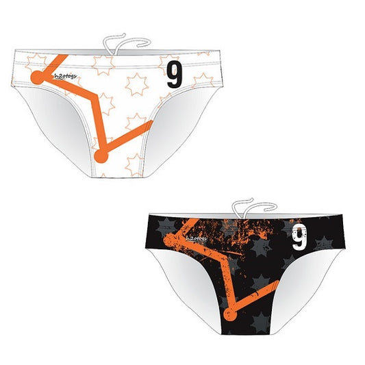 SHOALO Customised - Polisen UWR Mens Water Polo Suits + NAME + NUMBER