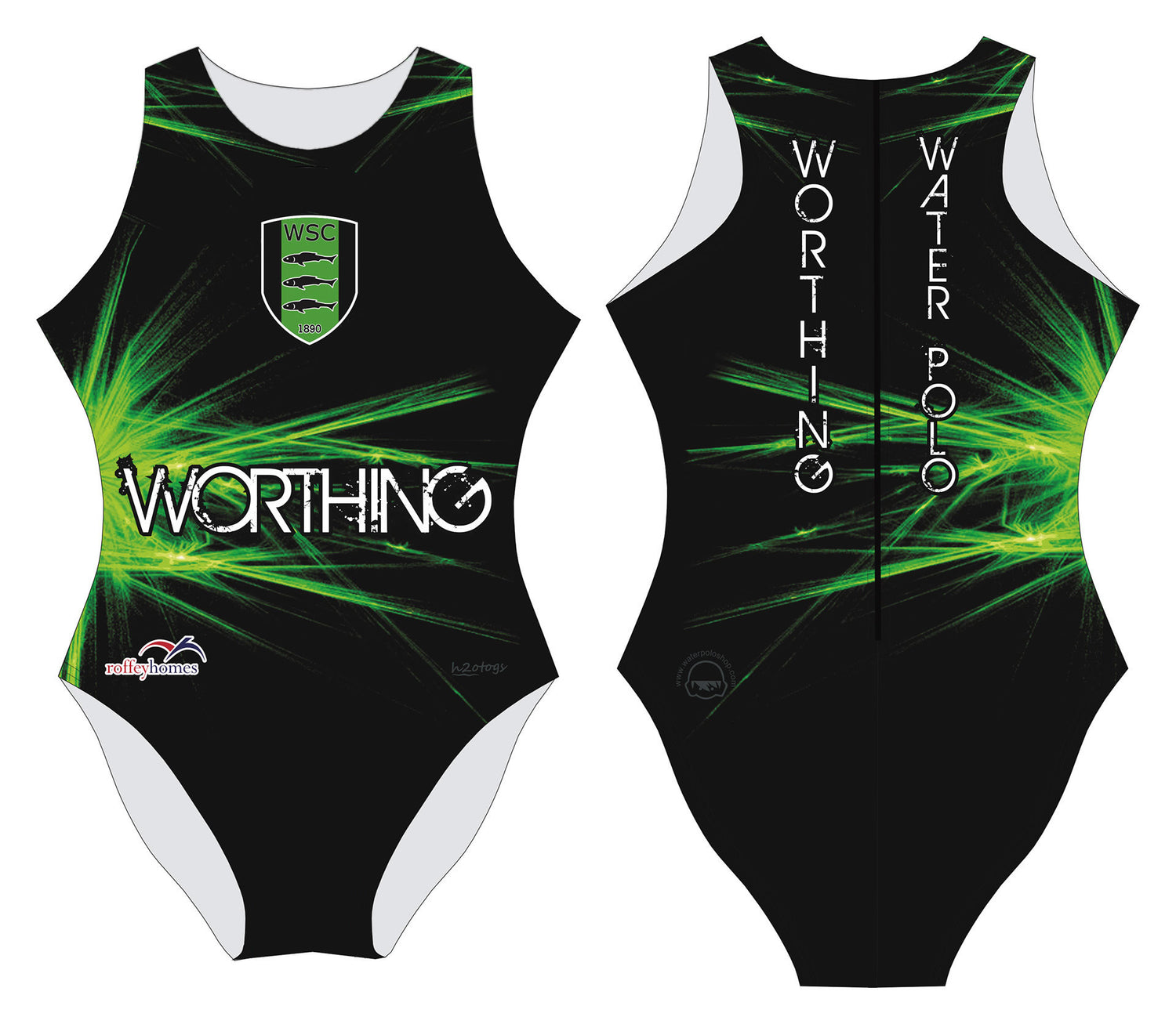SHOALO Customised - Worthing Womens Water Polo Suits