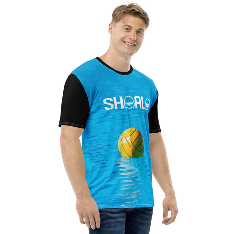 SHOALO - Pool & Ball - Men's T-shirt