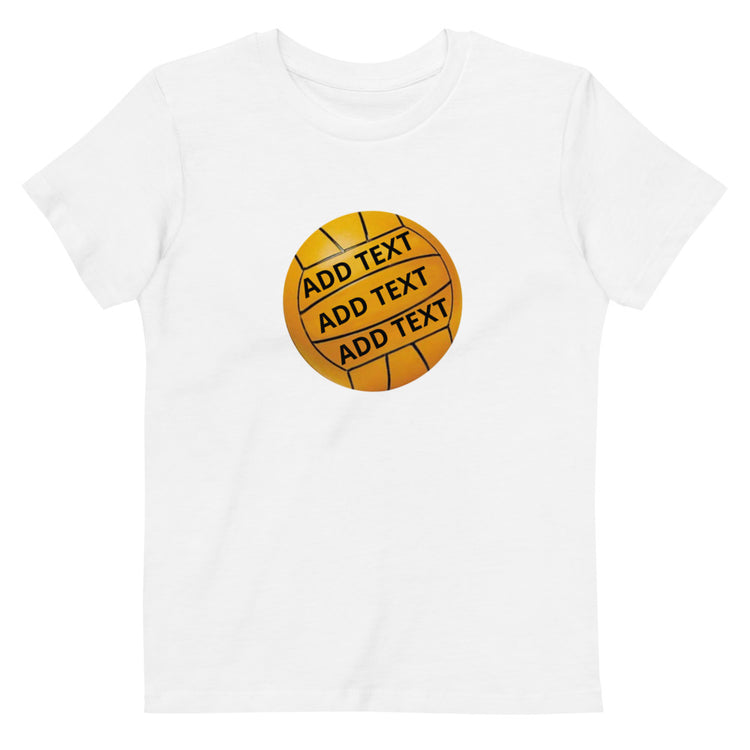 SHOALO WP Ball - Organic Cotton Kids / Children's T-Shirt (PERSONALISE)