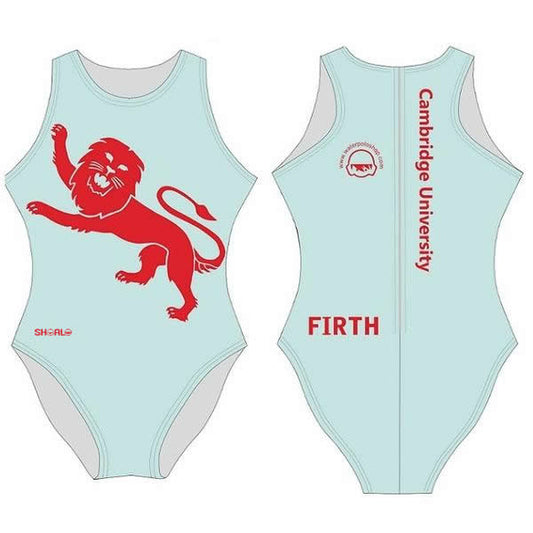 SHOALO Customised - Cambridge Uni (Water Polo) Womens Water Polo Suits + NAME