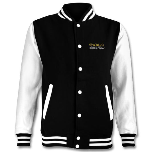SHOALO Water Polo Ball - Premium Embroidered Varsity Jacket - Front