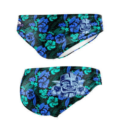 TURBO Tiki Flower - 731319 - Mens Suit - Water Polo